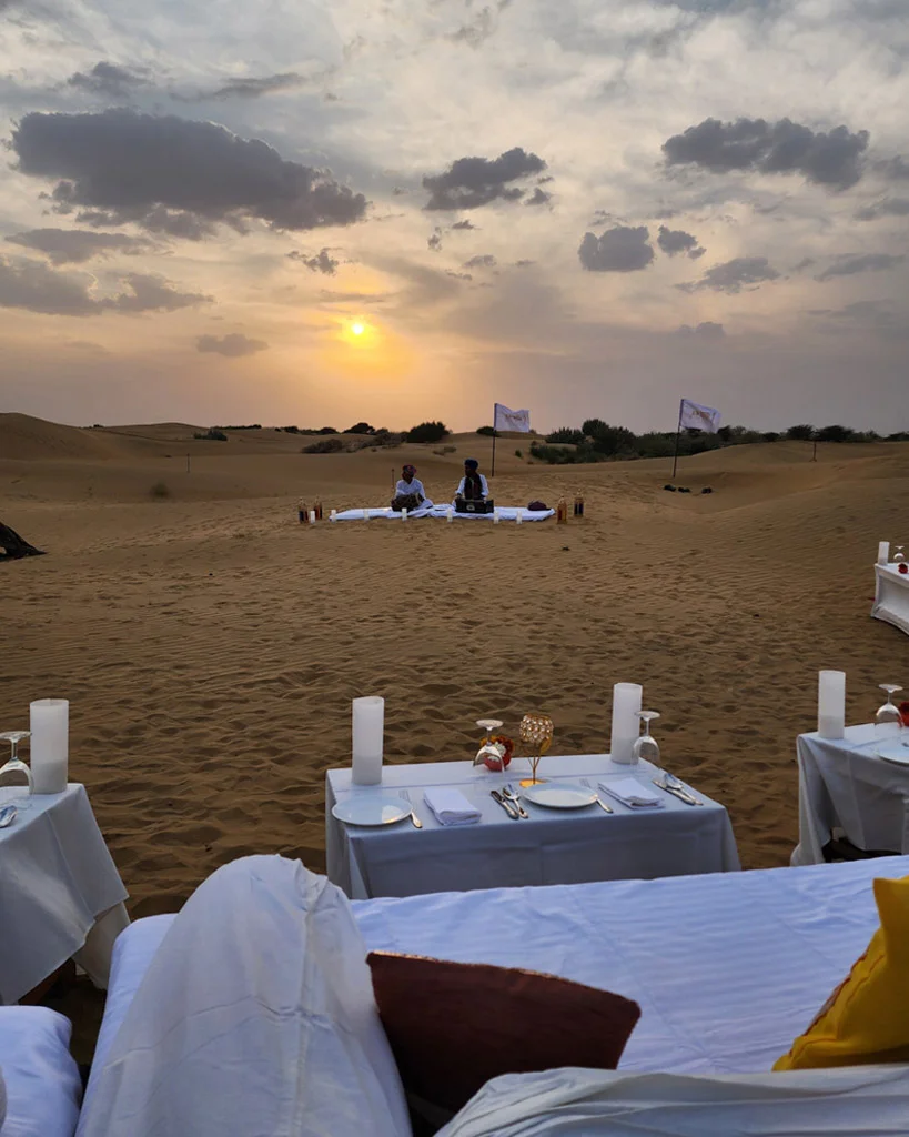 Dinner on Dunes