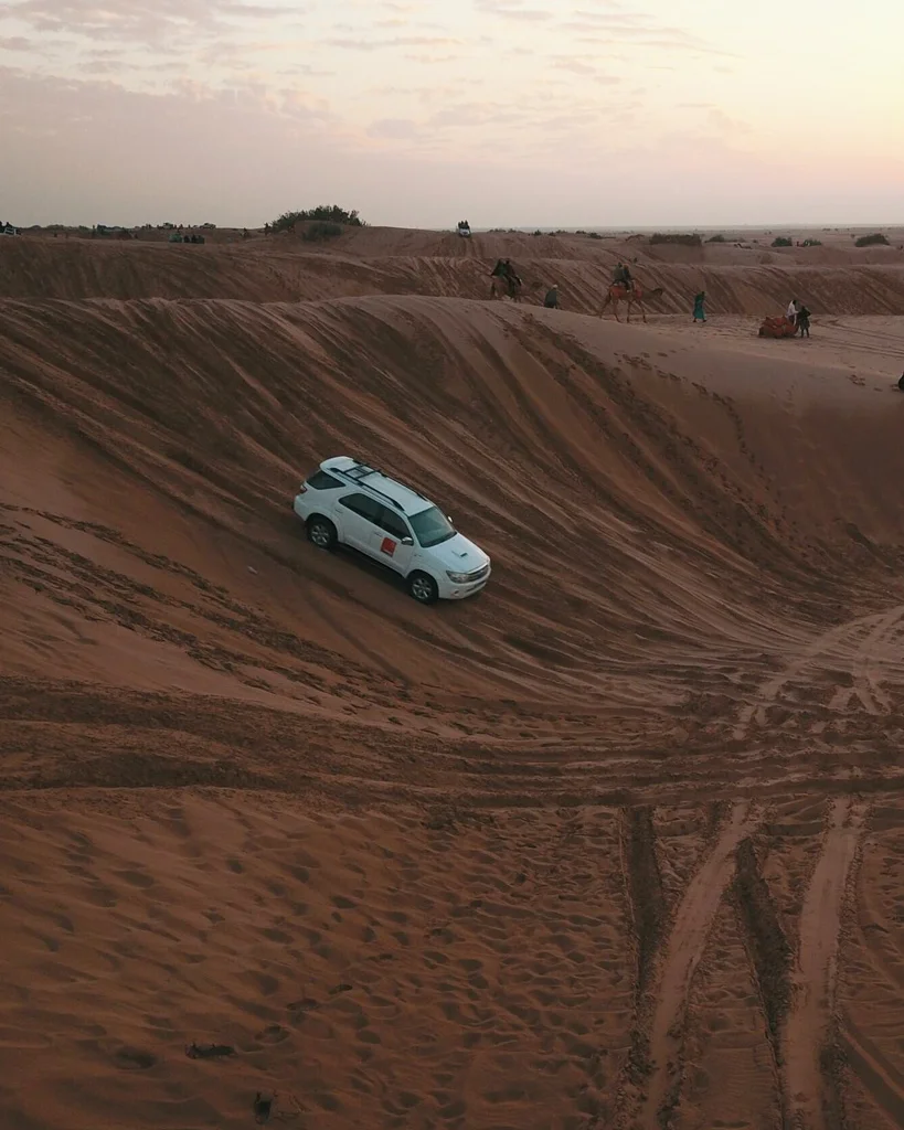 Fortuner Dune Bashing