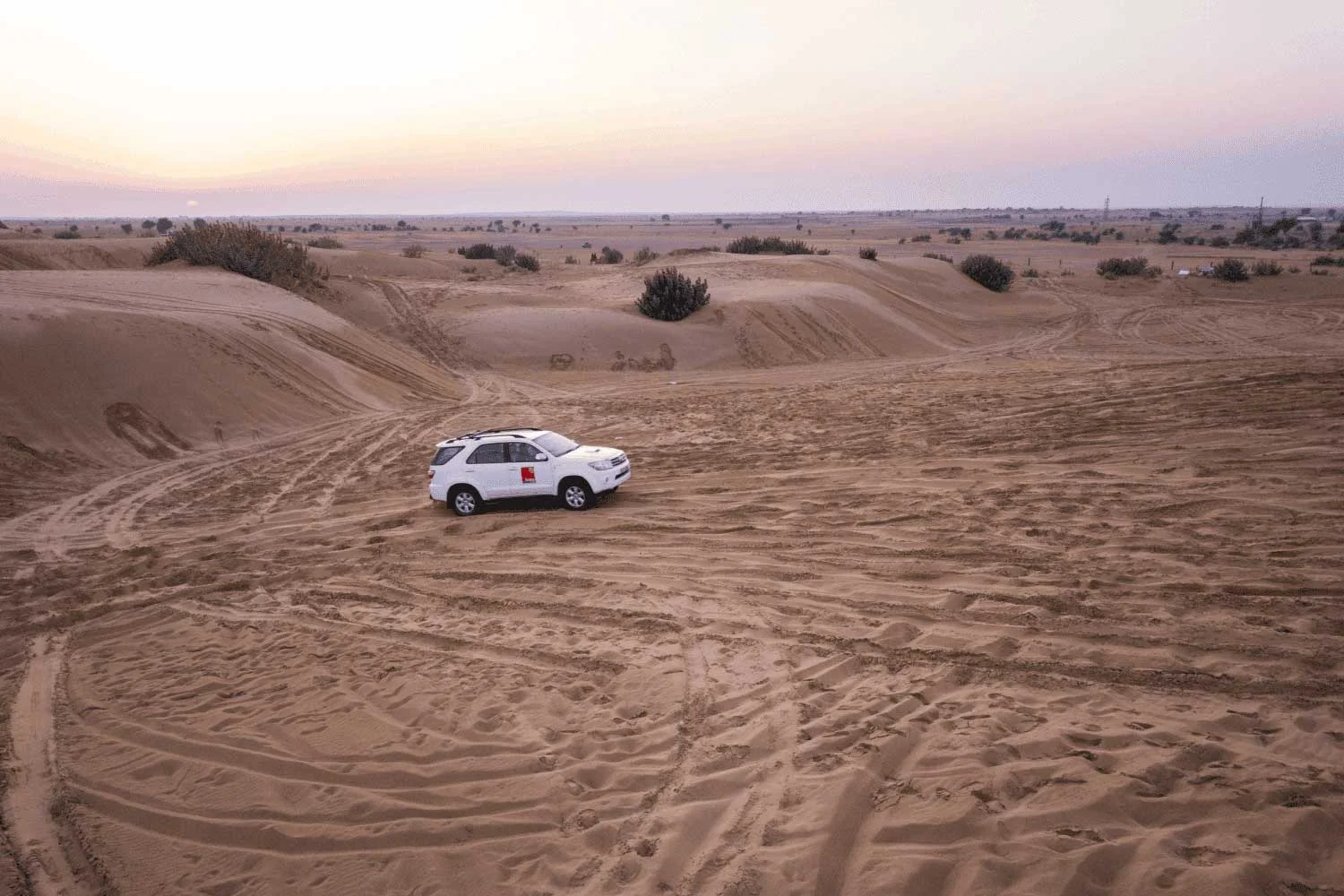 Fortuner Dune Bashing