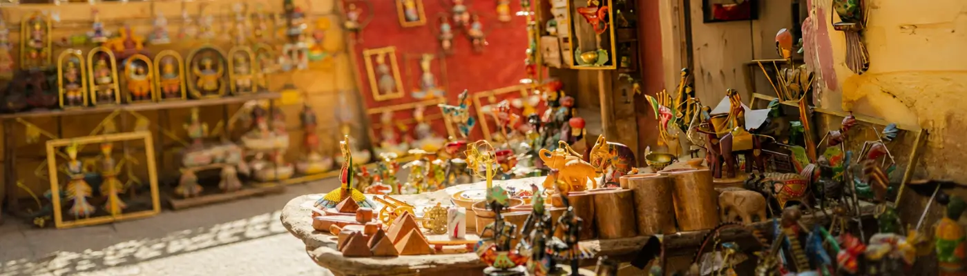 Jewellery and handicraft shop in Sonaron Ka Baas, Jaisalmer
