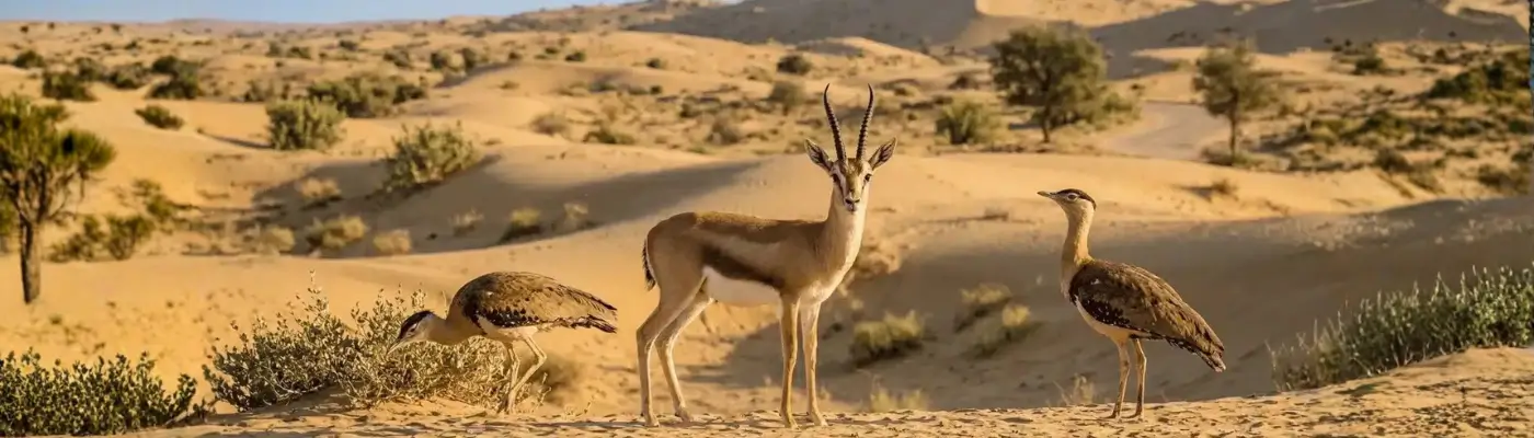 Great Indian Bustard at Desert National Park Jaisalmer