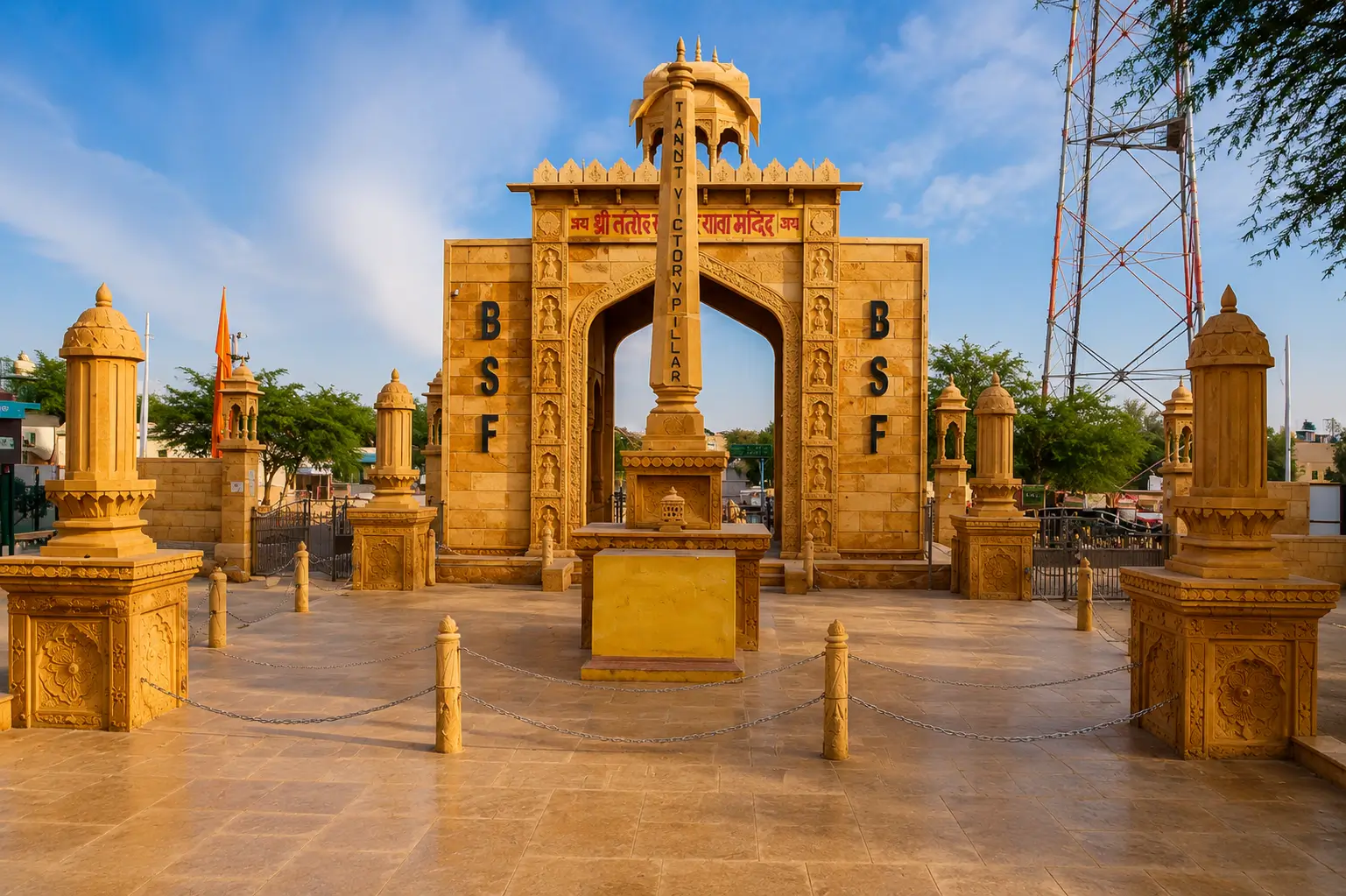 Tanot Mata Temple near Jaisalmer in Rajasthan